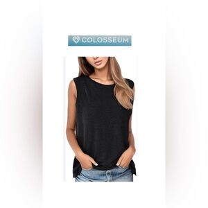 🆕Colosseum Women's Black Muscle Tee S🆕